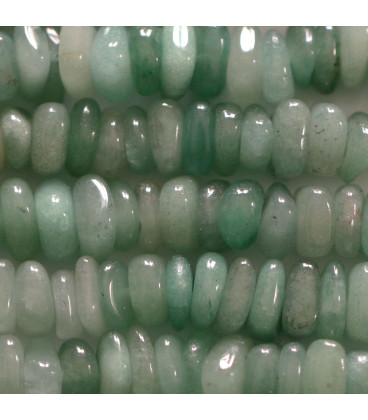Aventurine green about 9/12 mm large Brazil chips - BeauMonde Bijoux