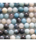 BeauMonde Bijoux - Trolleite 6 mm perle ronde A Brésil