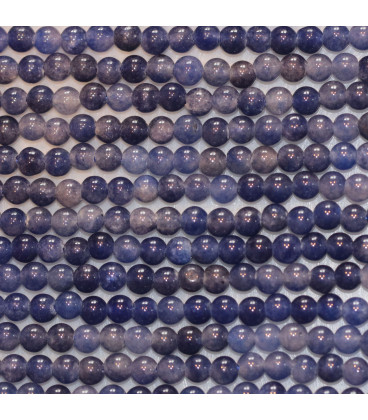 BeauMonde Bijoux - Sodalite 3 mm environ perle ronde mixte Afrique du Sud