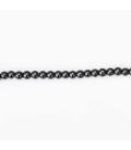 Hématite 4 mm perle ronde qualité A - BeauMonde Bijoux