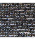 Hawk eye 3 mm faceted round bead South Africa - BeauMonde Bijoux