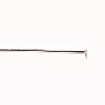 Nail 50 mm metal titanium color - BeauMonde Bijoux