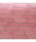 Quartz rose 4x13 mm rectangle A Madagascar