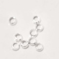 BeauMonde Bijoux - Perles à écraser 1.5 mm métal argenté 12g environ