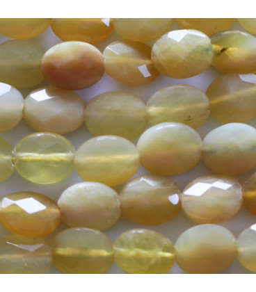 BeauMonde Bijoux - Opale jaune 8x10 mm ovale facetté A Afrique