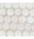 BeauMonde Bijoux - Pierre de lune 10 mm perle ronde blanche A+ Sri Lanka