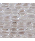 Cristal de roche 10x12/14 mm environ nugget allongé irrégulier A Brésil