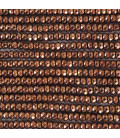 Hematite copper 2x3 mm faceted washer