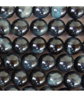 Oeil de faucon (bleu) 10 mm environ perle ronde A+ Afrique du Sud