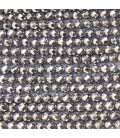 Hématite argentée 3/3.1 mm environ perle ronde facettée