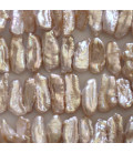 Pearl about 20x8 mm stick pierced width