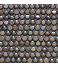 Freshwater cultured pearl 5 mm rounded medallion flat bottom China