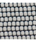 Hematite about 6 mm silver rounded square hole of 2 mm China