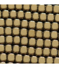 Hematite about 6 mm golden rounded square hole of 2 mm China
