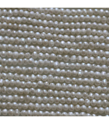 BeauMonde Bijoux - Perle de culture d'eau douce 2.5x3 mm environ nugget irrégulier Chine