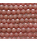 Rhodocrosite 6 mm round bead A +
