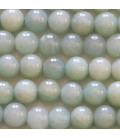 Amazonite 8/8.5 mm perle ronde A Chine