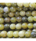 Jade green 6 mm round bead China