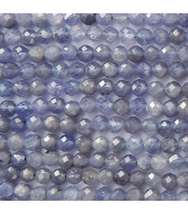 BeauMonde Bijoux - Tanzanite 3 mm perle ronde facettée A Tanzanie