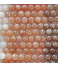 Moonstone 6 mm round bead 4 tones - BeauMonde Bijoux