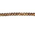 BeauMonde Bijoux - Perle ronde 6 mm facetée fumé