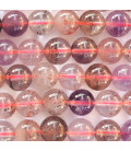 BeauMonde Bijoux - Super Seven 8 mm perle ronde A+ Brésil