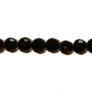 BeauMonde Bijoux - Perle facettée 10mm noir