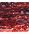 Garnet 4x6 mm oval faceted (thickness about 2.5 mm) China - BeauMonde Bijoux