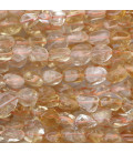 Citrine about 6/8 mm Brazil irregular nugget