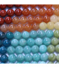 Multi pierres 6 mm perle ronde (en lot) - BeauMonde Bijoux