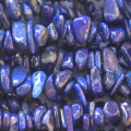 Lapis lazuli pierre chips 5/8 mm +/- environ Afghanistan