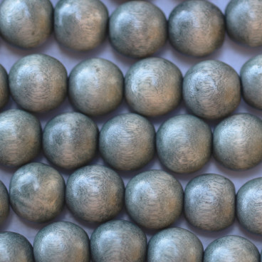 Bois 10 mm perle ronde - BeauMonde Bijoux