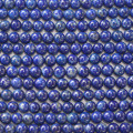 Lapis lazuli 4/4.4 mm environ perle ronde AB+ Afghanistan