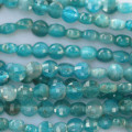 BeauMonde Bijoux - Apatite 4 mm médaillon facetté A Madagascar