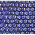 Lapis lazuli 5.5/6 mm round bead Afghanistan