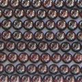 Grenat 6/6.5 mm environ perle ronde A+ Inde