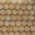 Calcite yellow 8 mm round bead - BeauMonde Bijoux