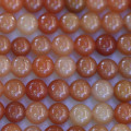BeauMonde Bijoux - Aventurine orange 8/8.2 mm environ mixte perle ronde A Brésil