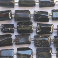 Tourmaline noire 8/10x11/14 mm environ rectangle irrégulier Brésil