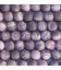 BeauMonde Bijoux - Améthyste chevron 8/8.5 mm environ perle ronde mat A Brésil