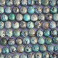 Turquoise natural round bead Africa 6 mm