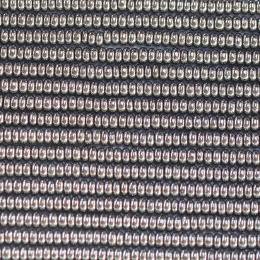 Hematite 2x1 mm thinly treated silver washer - BeauMonde Bijoux