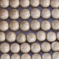 Pierre de rivière 8 mm environ perle ronde (ton soutenu) USA - BeauMonde Bijoux