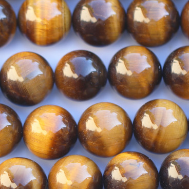 Tiger eye 14 mm round bead - BeauMonde Bijoux