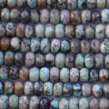 Turquoise 6X4 mm washer Africa - BeauMonde Bijoux