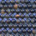 Tiger/falcon eye 6 mm round bead (2 colors mixed) - BeauMonde Bijoux