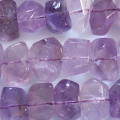 Amethyst light about 13x18 mm cut nugget