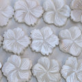 Mother-of-pearl flower 23/24 mm serrated flower - BeauMonde Bijoux