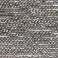 BeauMonde Bijoux - Pyrite 2 mm perle ronde facettée ton soutenu A Mexique
