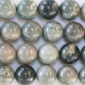 Jasper 10 mm round bead mud khaki - BeauMonde Bijoux